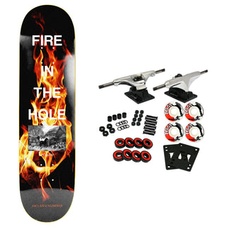 Jacuzzi Skateboard Complete Michael Pulizzi Fire in the Hole 8.375" x 32.1"