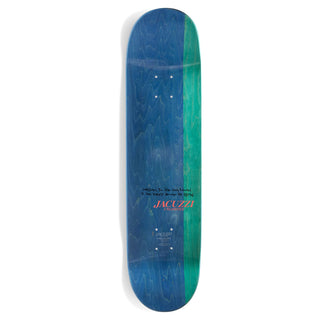Jacuzzi Skateboard Deck Dilo No Fear Wheel Wells 8.5" x 32.3"