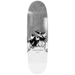 Jacuzzi Skateboard Deck Jackson Pilz Headache Grey 9.125" x 32.3"