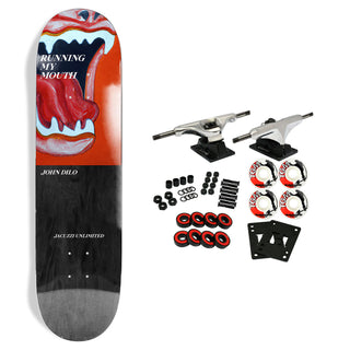 Jacuzzi Skateboard Complete Dilo Mouth Marathon 8" x 31.6"