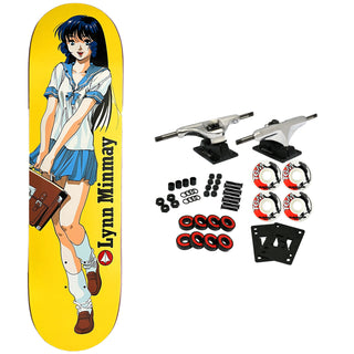 JK Industries Skateboard Complete Lynn Minmay Screened 8.25" x 32.25"