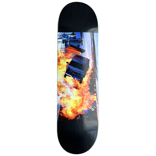 JK Industries Skateboard Deck Destruction Van Black 8.5" Hook Ups