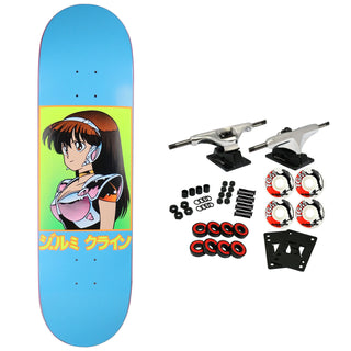 JK Industries Skateboard Complete Dream Girl Popsicle Blue 8.5" Hook Ups