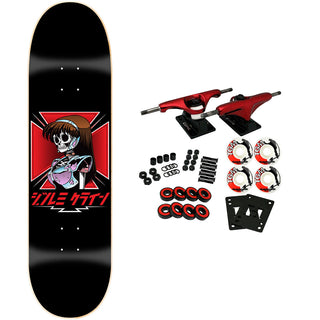 JK Industries Skateboard Complete Dream Hawk 8.5" x 32.25" Hook Ups