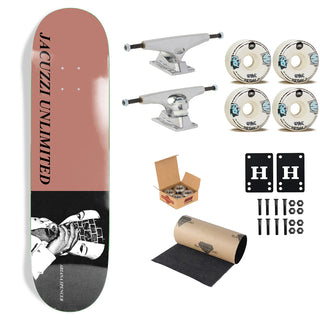 Jacuzzi Premium Complete Skateboard Ariana Spencer Wine 8.25" Ft. Krux/SML/Independent