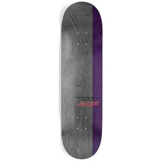 Jacuzzi Skateboard Deck Ice Font Jet Ski Purple 8.25" x 31.3"