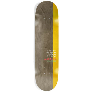 Jacuzzi Skateboard Deck Michael Pulizzi Hold Em Green 8.375" x 32.1"