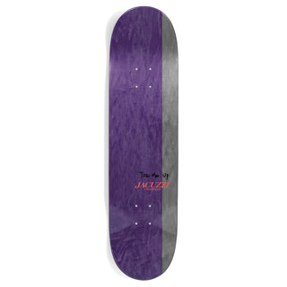 Jacuzzi Skateboard Deck Dilo Safe Word Light Olive 8.5" x 32.2"