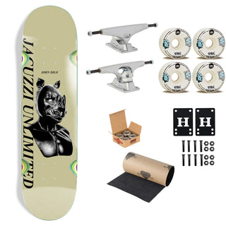 Jacuzzi Premium Complete Skateboard Dilo Safe Word 8.5" Ft. Krux/SML/Independent