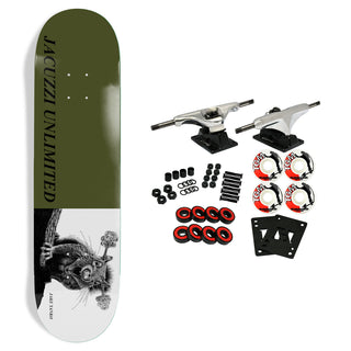 Jacuzzi Skateboard Complete Jake Yanko Rabid Green 8.25" x 32"