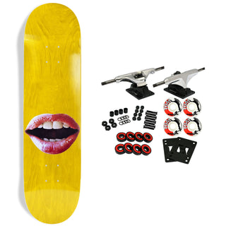 Jacuzzi Skateboard Complete Loose Yellow 9.0" x 32.1"