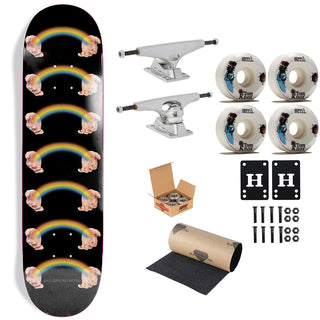 Jacuzzi Premium Skateboard Complete Rainbow Hands Jet Ski 8.5" Ft. Krux/SML/Independent