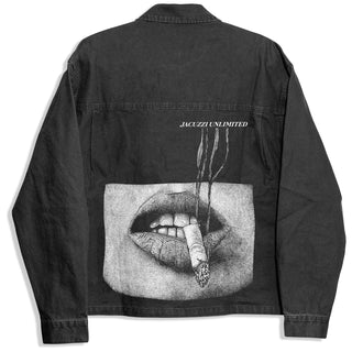 Jacuzzi Unlimited Skateboards Coat I Love You Jacket Black