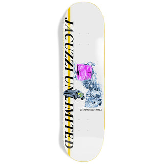 Jacuzzi Skateboard Deck Zander Mitchell Race Car 8.5" x 32.2"