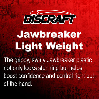 Discraft Disc Golf Jawbreaker Light Weight Scorch Distance Driver 11/6/-2/2 White/Black Holo Stars 115 grams