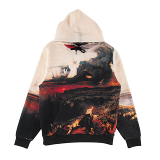 Welcome Skateboards Hoody Judgement All Over Print Black