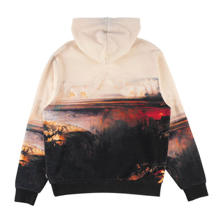 Welcome Skateboards Hoody Judgement All Over Print Black