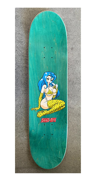Hook Ups Skateboard Deck Jungle Girl 8.25" x 32.25"