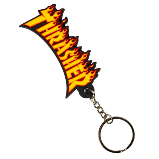 Thrasher Keychain Flame Logo 