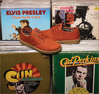 Kingston Union Vegan Shoes The Wino Rust/Gum Sun Records Mens