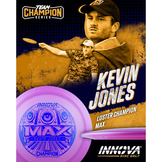 Innova Disc Golf Team Champion Series Kevin Jones Luster Champion Max 11/3/0/5 Pink/Silver 173 grams