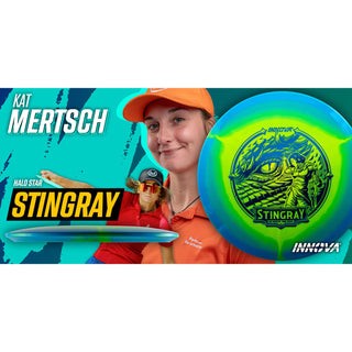Innova Kat Mertsch Tour Series Halo Star Stingray Midrange 4/5/-3/1 White DayGlo/Navy 180 grams