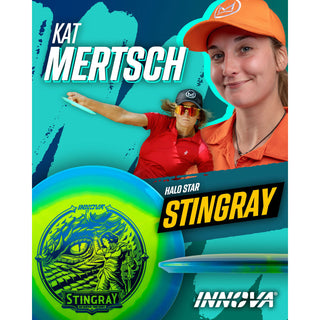 Innova Kat Mertsch Tour Series Halo Star Stingray Midrange 4/5/-3/1 White DayGlo/Navy 180 grams