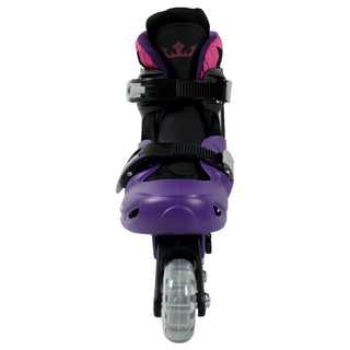 Kids Adjustable Inline Skates Purple Superspeed Size S (Y13 - 3)