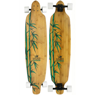 Krown Longboard Exotic Bamboo Drop Through 9.25" x 41"