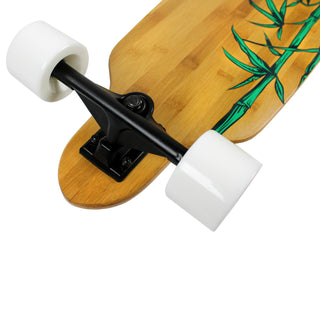 Krown Longboard Exotic Bamboo Drop Through 9.25" x 41"