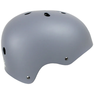 Krown Grey Shell with Grey Strap Skateboard Helmet, Adult One Size