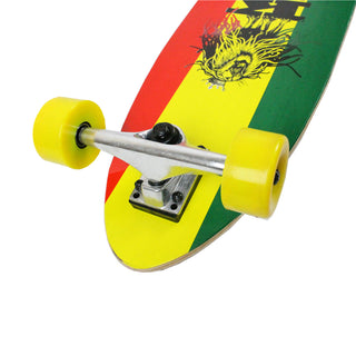 Krown Longboard Complete Pintail Rasta