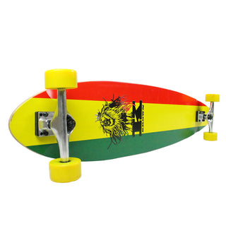 Krown Longboard Complete Pintail Rasta