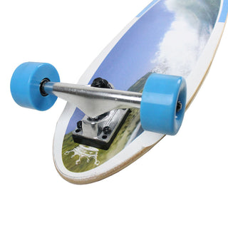Krown Longboard Complete Pintail Wave Crest