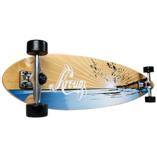 Krown Longboard Complete Pintail Sunset Pier