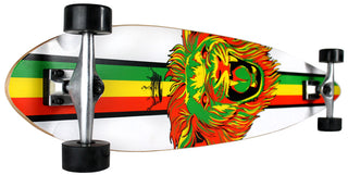 Krown Longboard Complete Pintail Rasta Lion