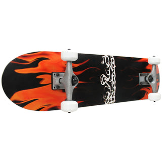 Krown Rookie Complete Red/Black Flame 7.5"