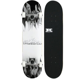 Krown Rookie Complete Grey/White Flame 7.5"