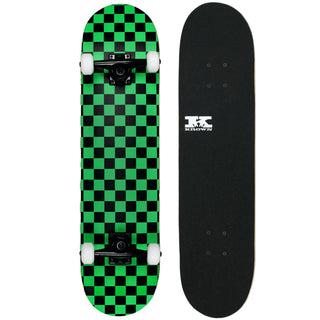 Krown Rookie Complete Black/Green Checker 7.5"