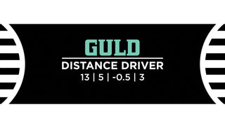 Kastaplast Disc Golf K1 Guld Distance Driver 13/5/-0.5/3 Clear Pink/Pink 174 grams
