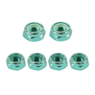 Dime Bag Skateboard Truck 1" Green Hardware Refresh Kit with Nuts, Spacers, Washers