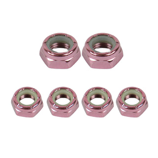 Dime Bag Skateboard Truck 1.25" Pink Hardware Refresh Kit with Nuts, Spacers, Washers