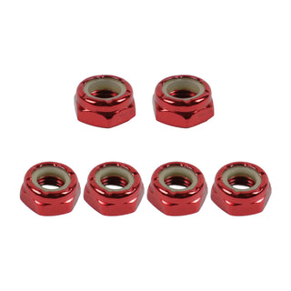 Dime Bag Skateboard Truck 1" Red Hardware Refresh Kit with Nuts, Spacers, Washers