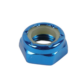 Dime Bag Skateboard Replacement Truck Kingpin Nuts Blue (2-Pack)
