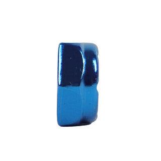Dime Bag Skateboard Replacement Truck Kingpin Nuts Blue (2-Pack)