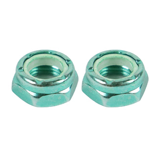Dime Bag Skateboard Replacement Truck Kingpin and Axle Nuts Kit - Green