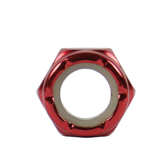 Dime Bag Skateboard Replacement Truck Kingpin Nuts Red (2-Pack)