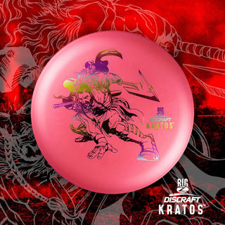 Discraft Disc Golf Paul McBeth Signature Big Z Kratos Putter 3/3/0/3 DayGlo/Green Matrix 170-172g