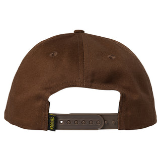 Krooked Skateboards Hat Sweatpants Redux Snapback Brown
