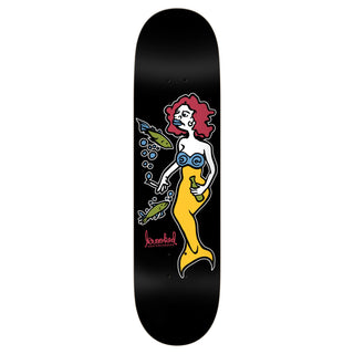 Krooked Skateboard Complete DBX Mermaid Black 8.25" x 32"
